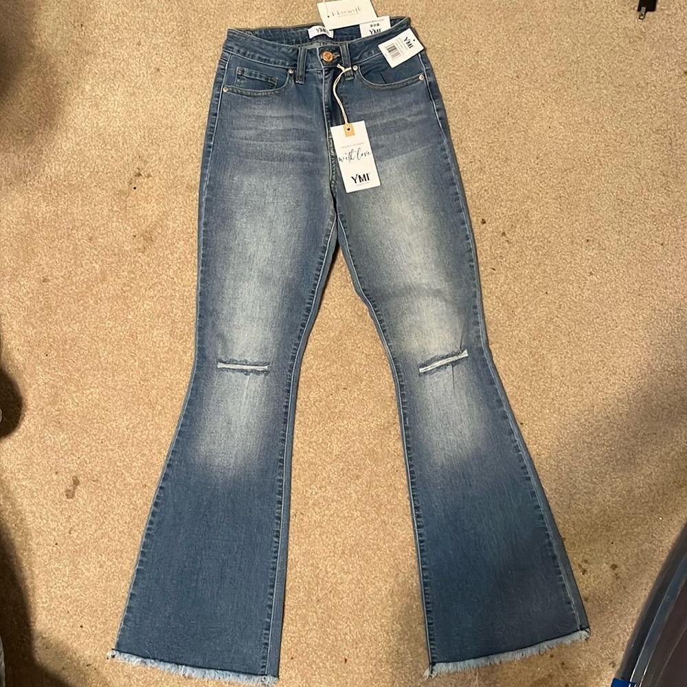 YMI‎ Flare High Rise Jeans